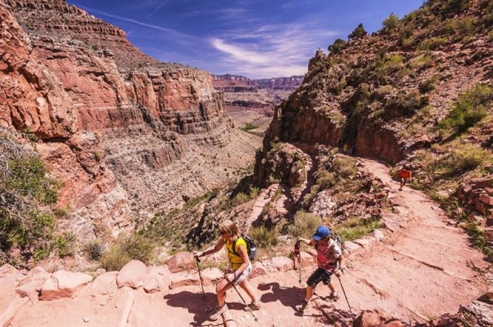 Hikers in Grand Canyon National Park (OARS)