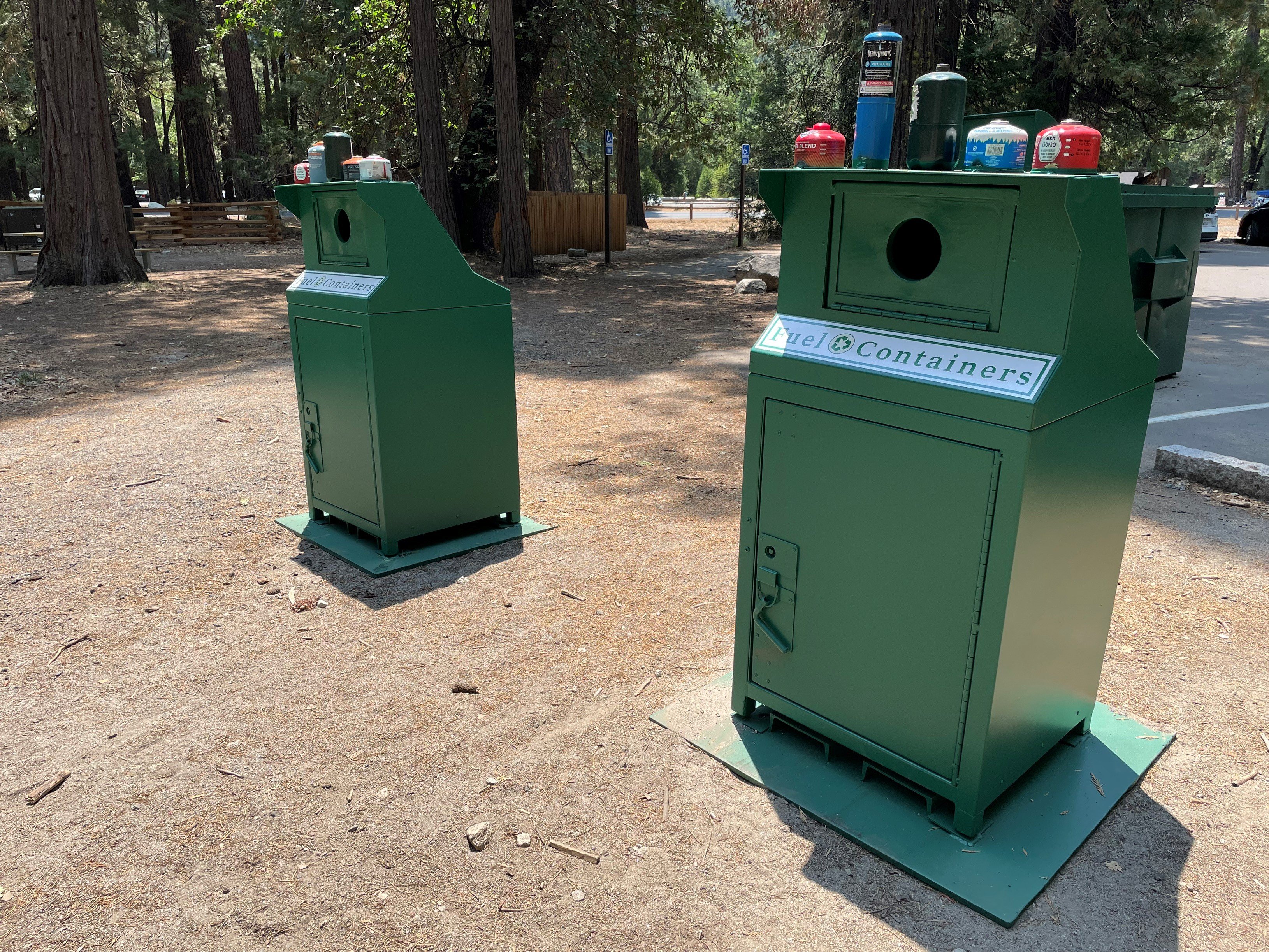 Fuel recycling containers & canisters - Yosemite