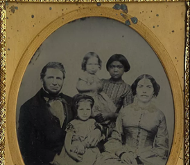 Camden Family portrait from the 1850s