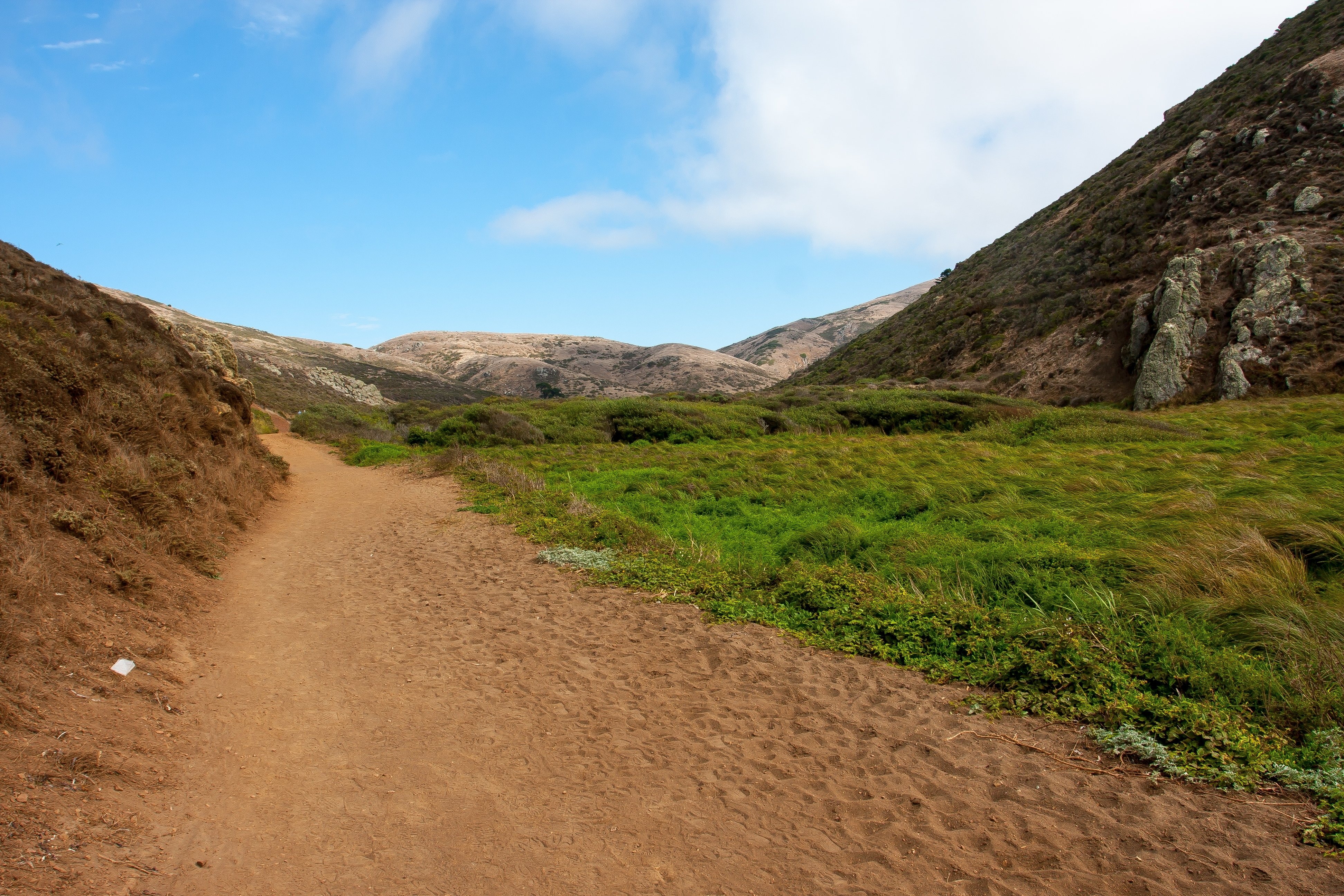 Tennessee Valley Trail at Golden Gate National Recreation Area