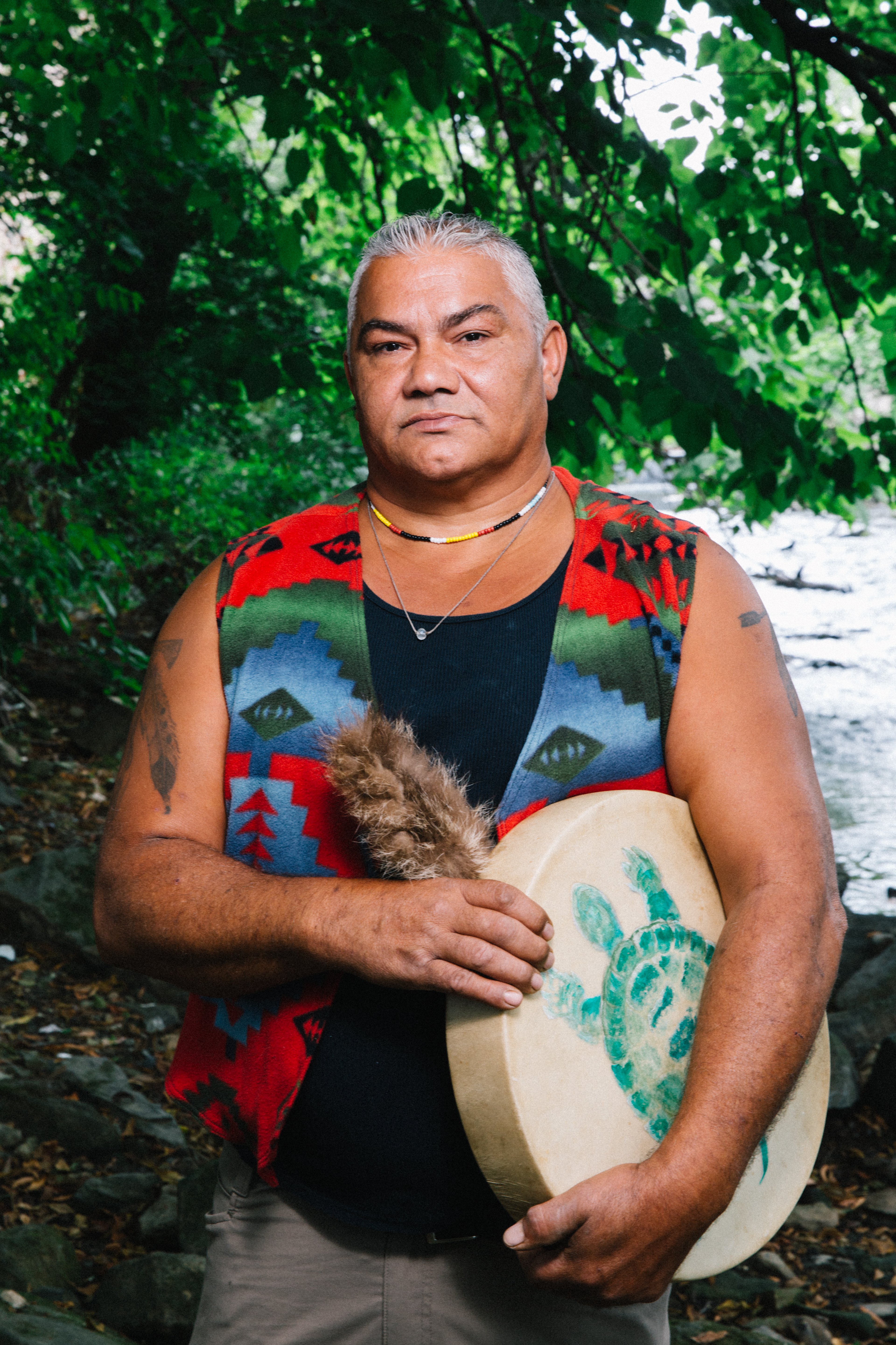 Chief Vincent Mann, Turtle Clan Chief of the Ramapough Luunape Nation