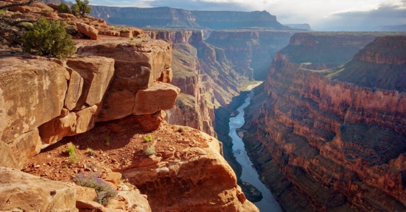 What did they find at the bottom of Grand Canyon?